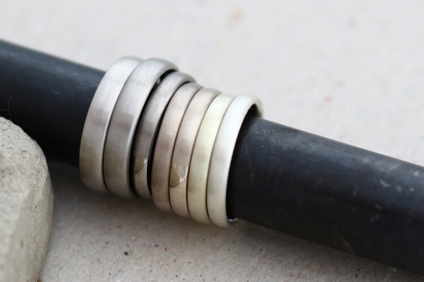 Platin Eheringe Damenring Solitär mit Brillant