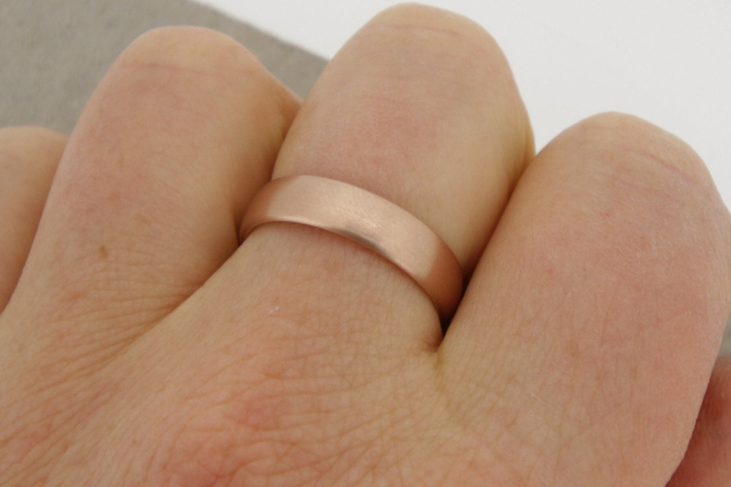 Rotgold Eheringe (333/585/750) | schlicht und matt