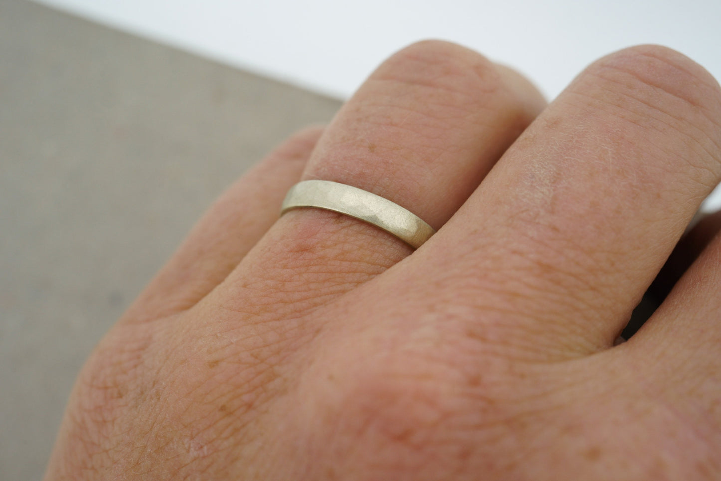 Eheringpaar 333 Silberweißgold