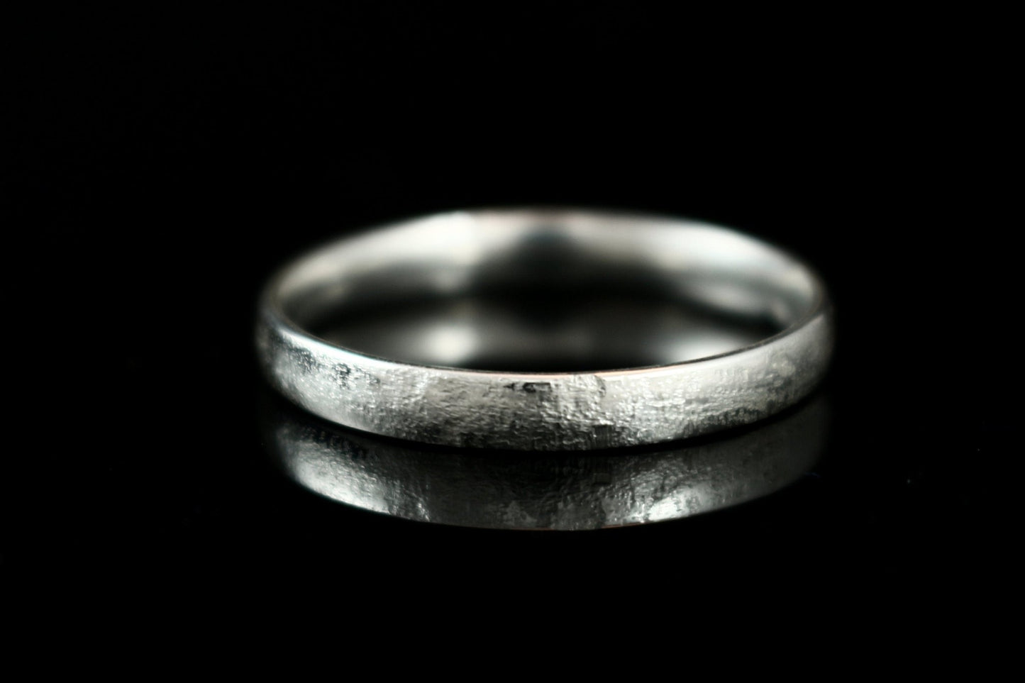 Eheringe Silber (925) | gefräste Oberfläche | Trauringe mit Struktur - Goldschmiede Miret