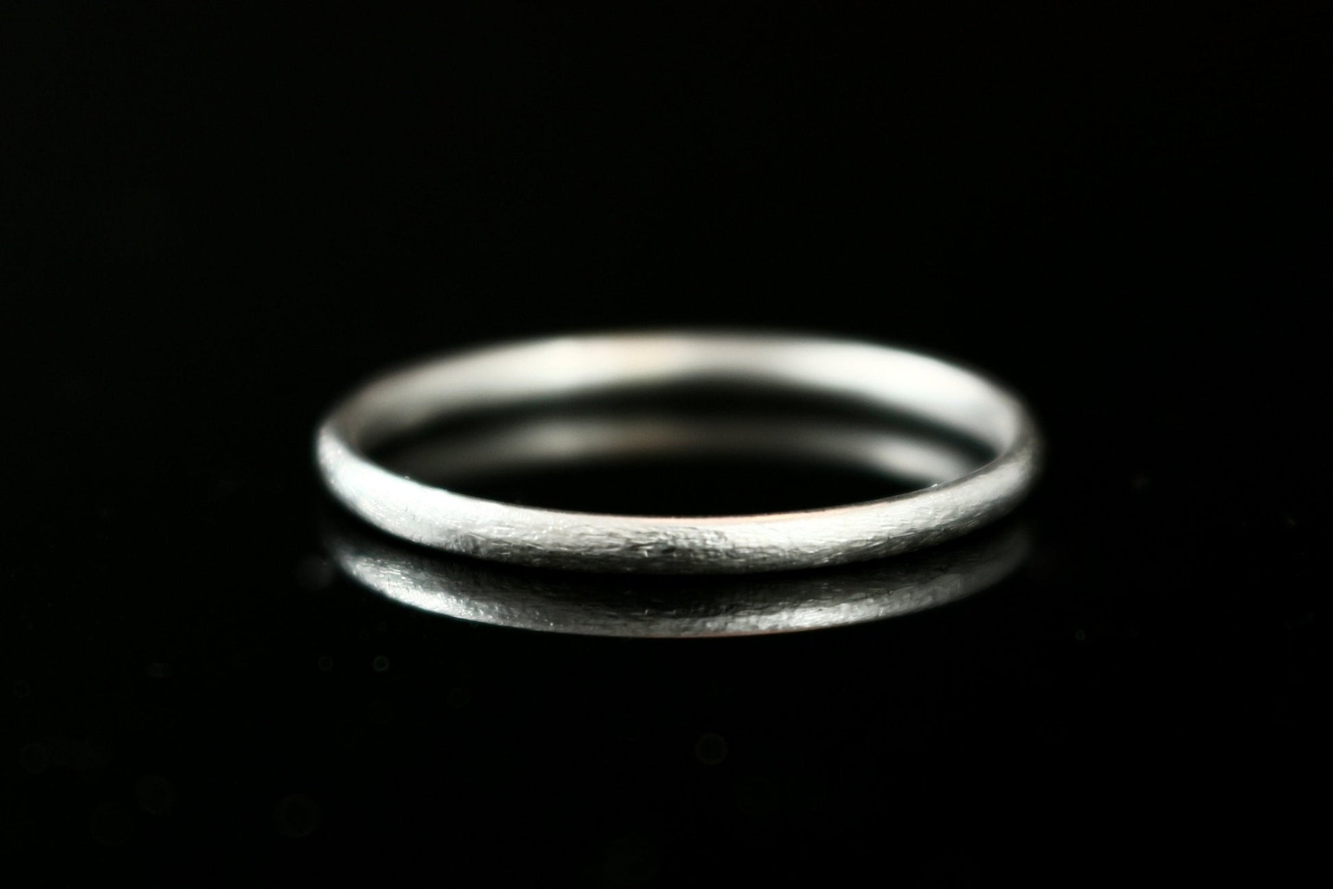 Eheringe Silber (925) | gefräste Oberfläche | Trauringe mit Struktur - Goldschmiede Miret