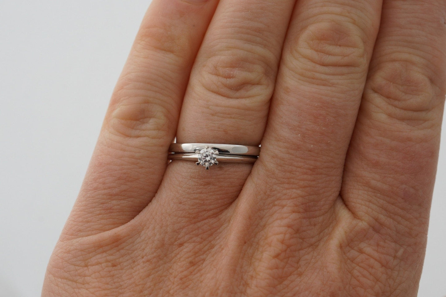 Platin Verlobungsring (950) | besetzt mit Brillanten - Goldschmiede Miret