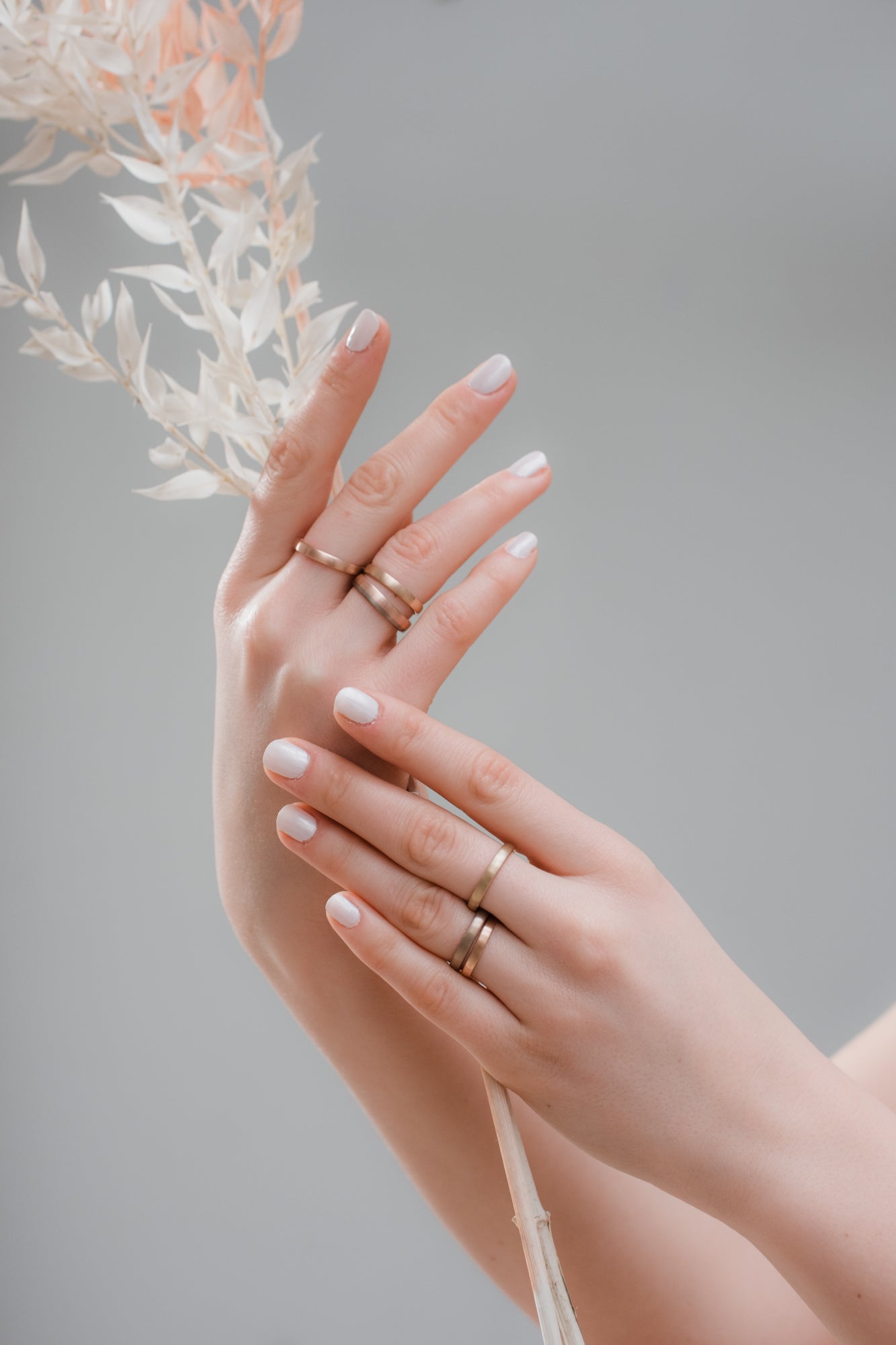 Hände mit Ringen