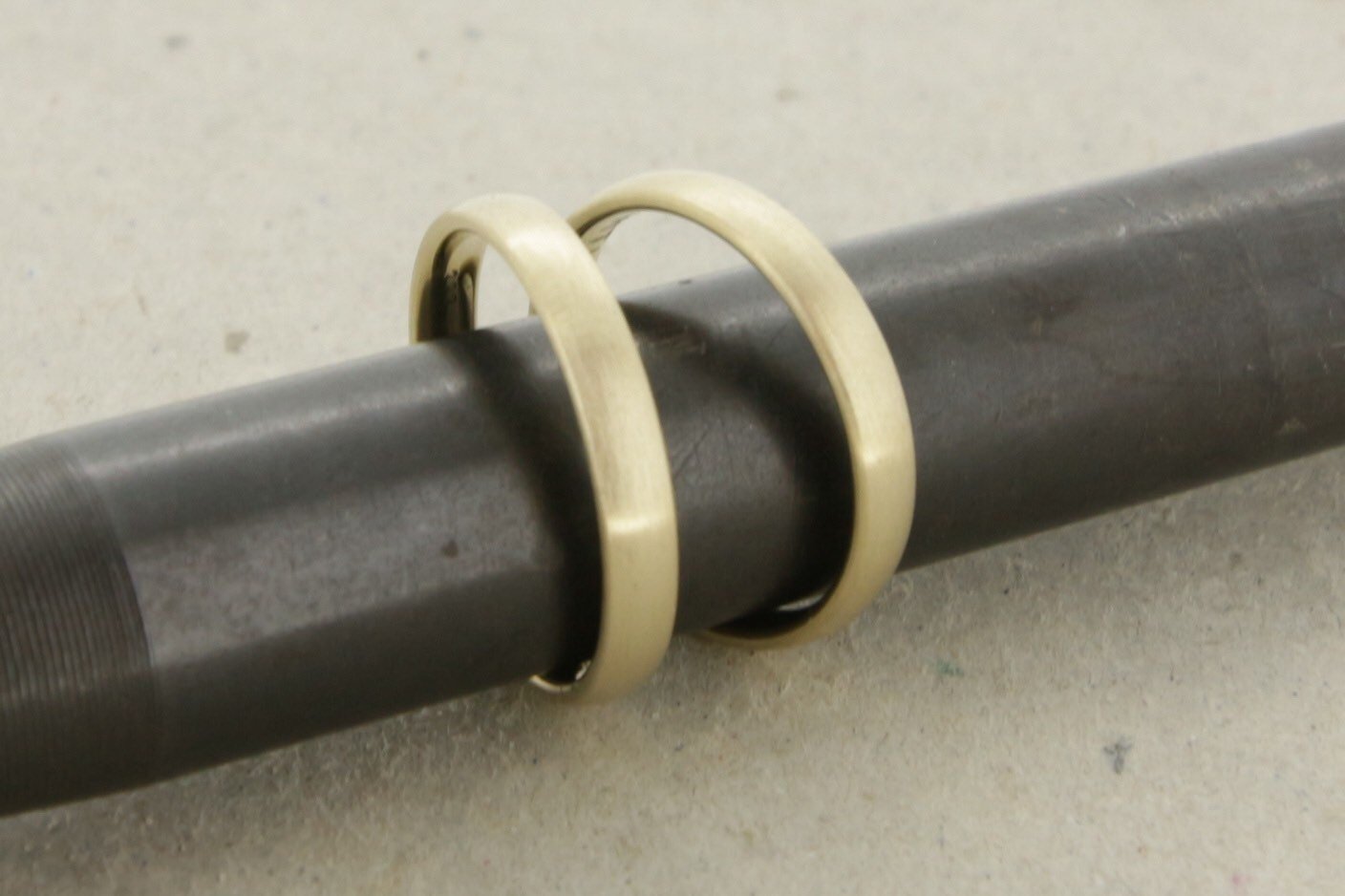 Gelbgold Eheringe (333/585/750) | klassisch, oval - Goldschmiede Miret