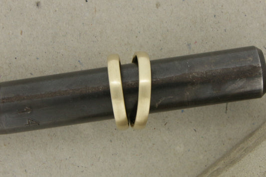 Gelbgold Eheringe (333/585/750) | klassisch, oval - Goldschmiede Miret