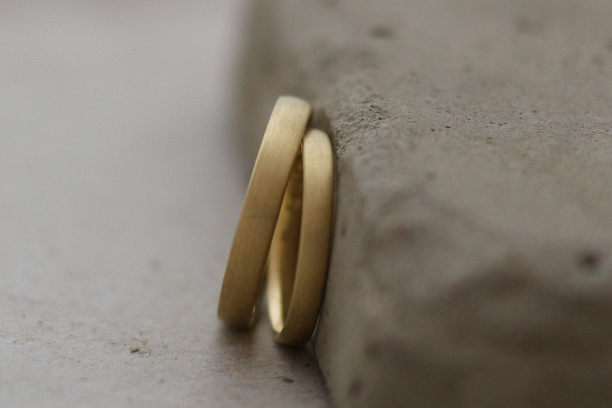 Gelbgold Eheringe (alle Legierungen) | klassisch, oval - Goldschmiede Miret
