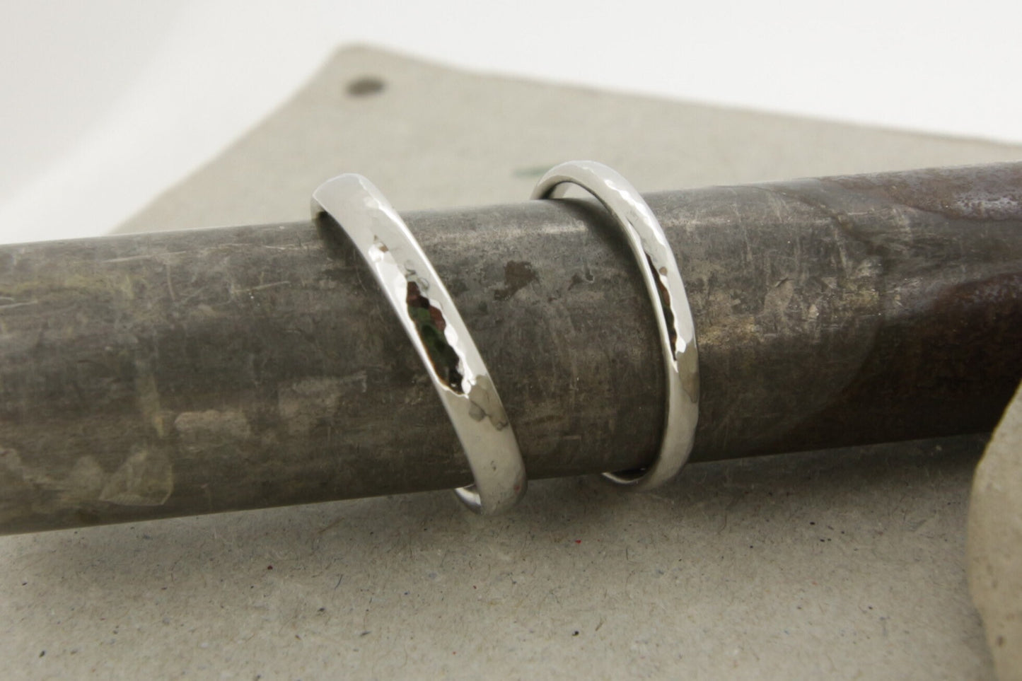Platin Eheringe (600/952) | schmale Trauringe