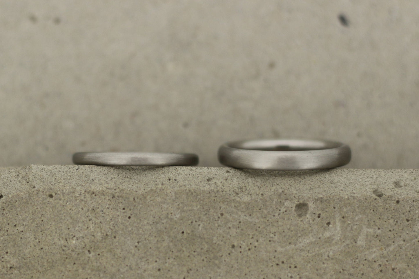 Platin Eheringe (600/952) - Goldschmiede Miret