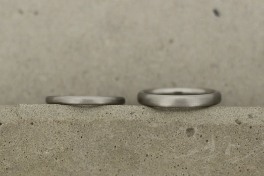 Platin Eheringe (600/952) - Goldschmiede Miret
