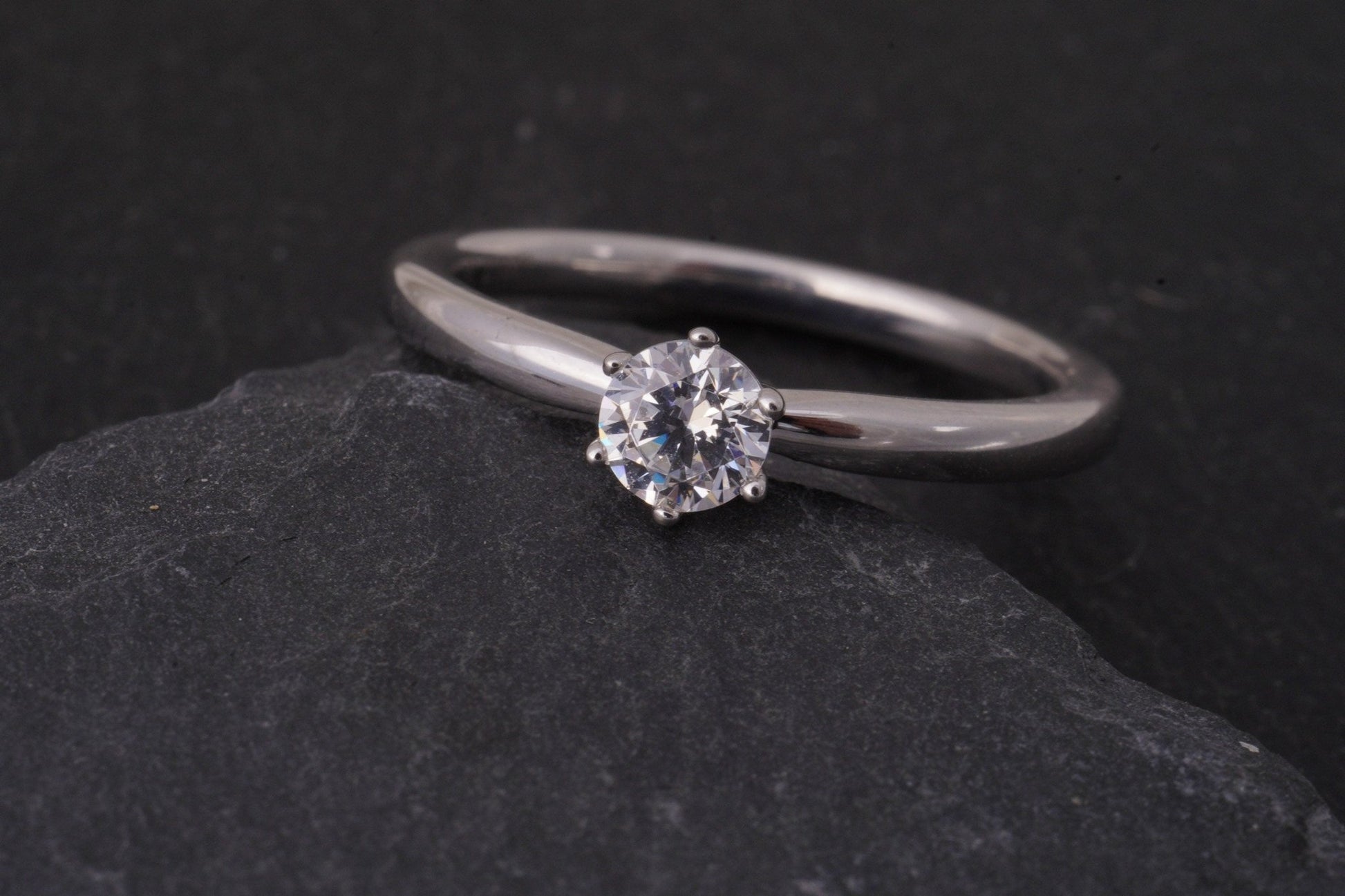 Platin Verlobungsring (950) | Solitärring - Goldschmiede Miret