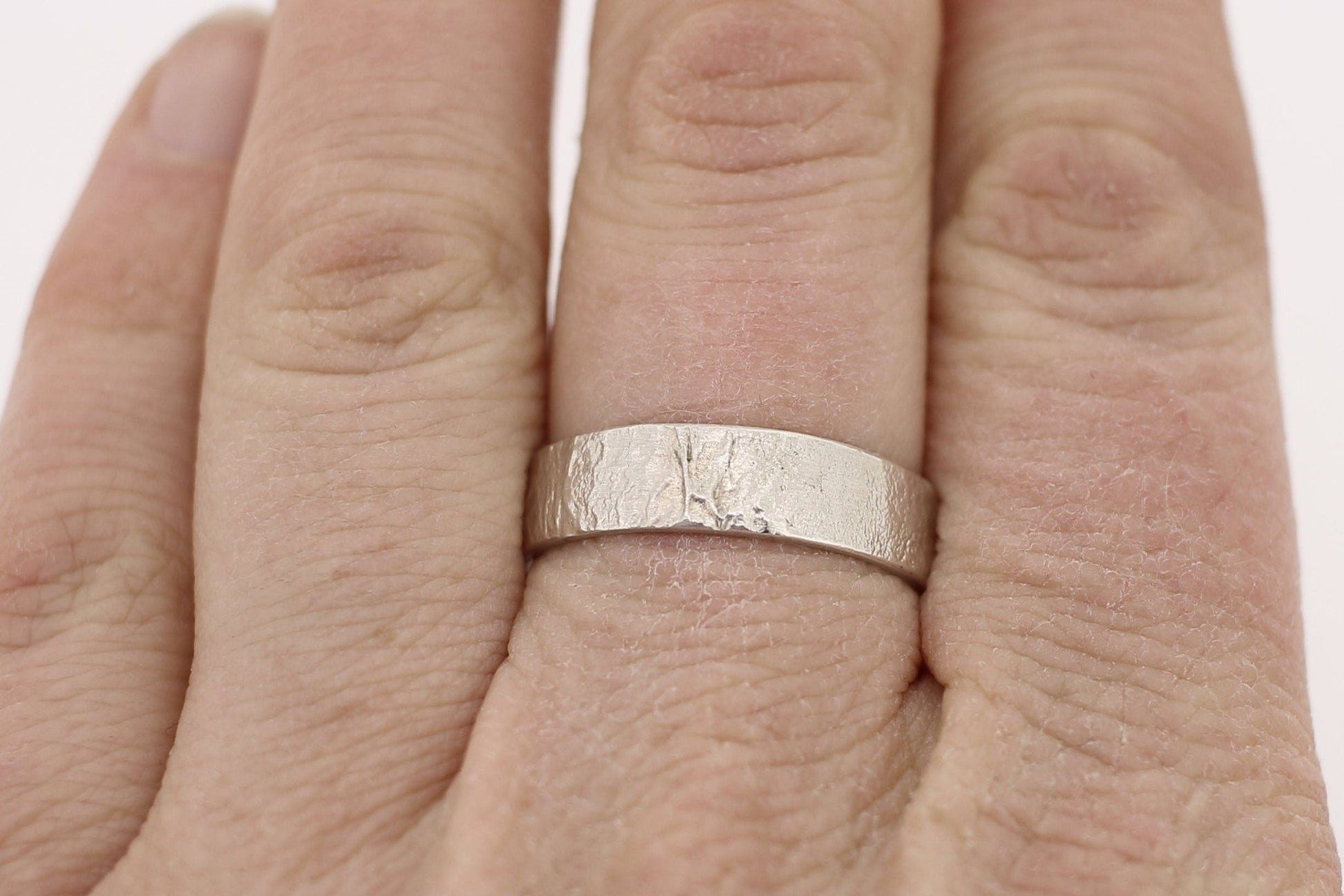 Silber Eheringe (925) | Struktur - Goldschmiede Miret