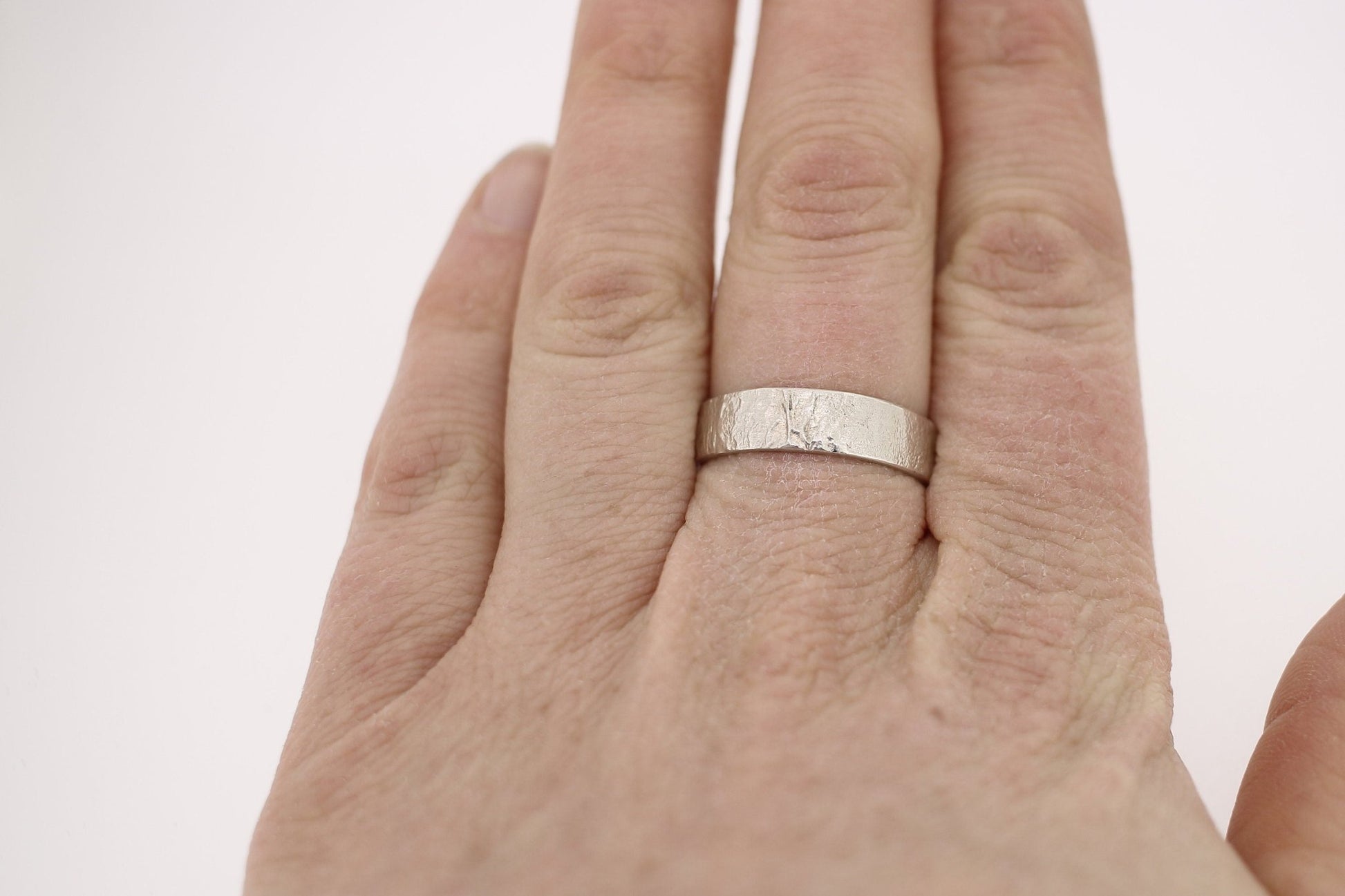 Silber Eheringe (925) | Struktur - Goldschmiede Miret