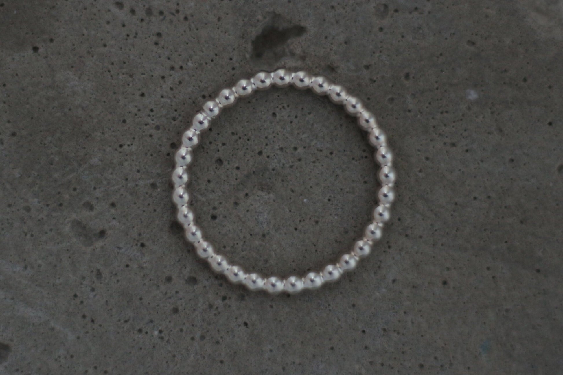Silber Zusteckring |Stapelring | Vorsteckring - Goldschmiede Miret