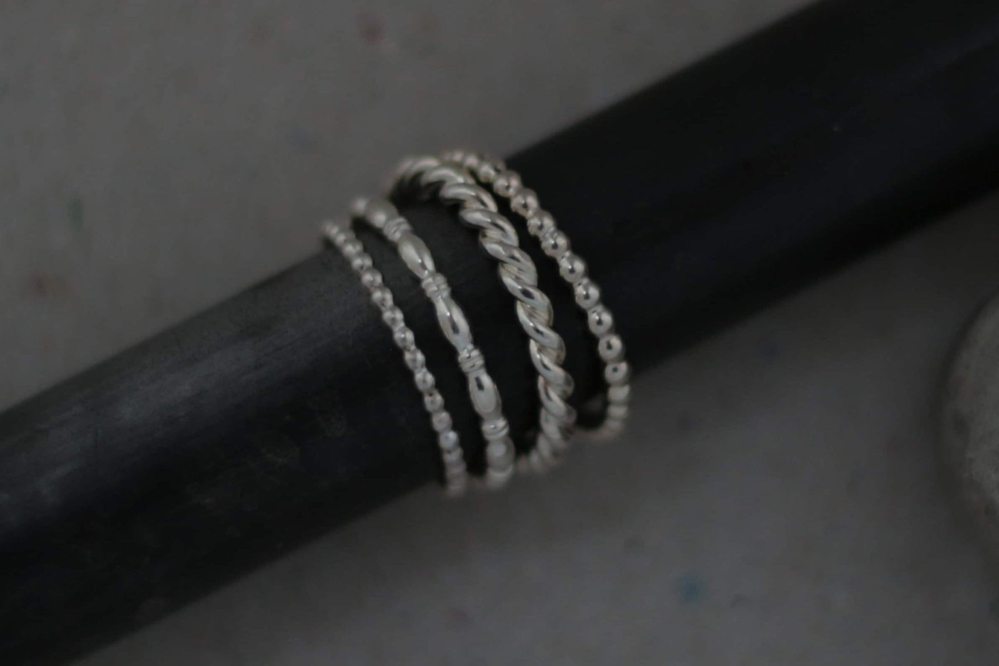 Silber Zusteckring |Stapelring | Vorsteckring - Goldschmiede Miret