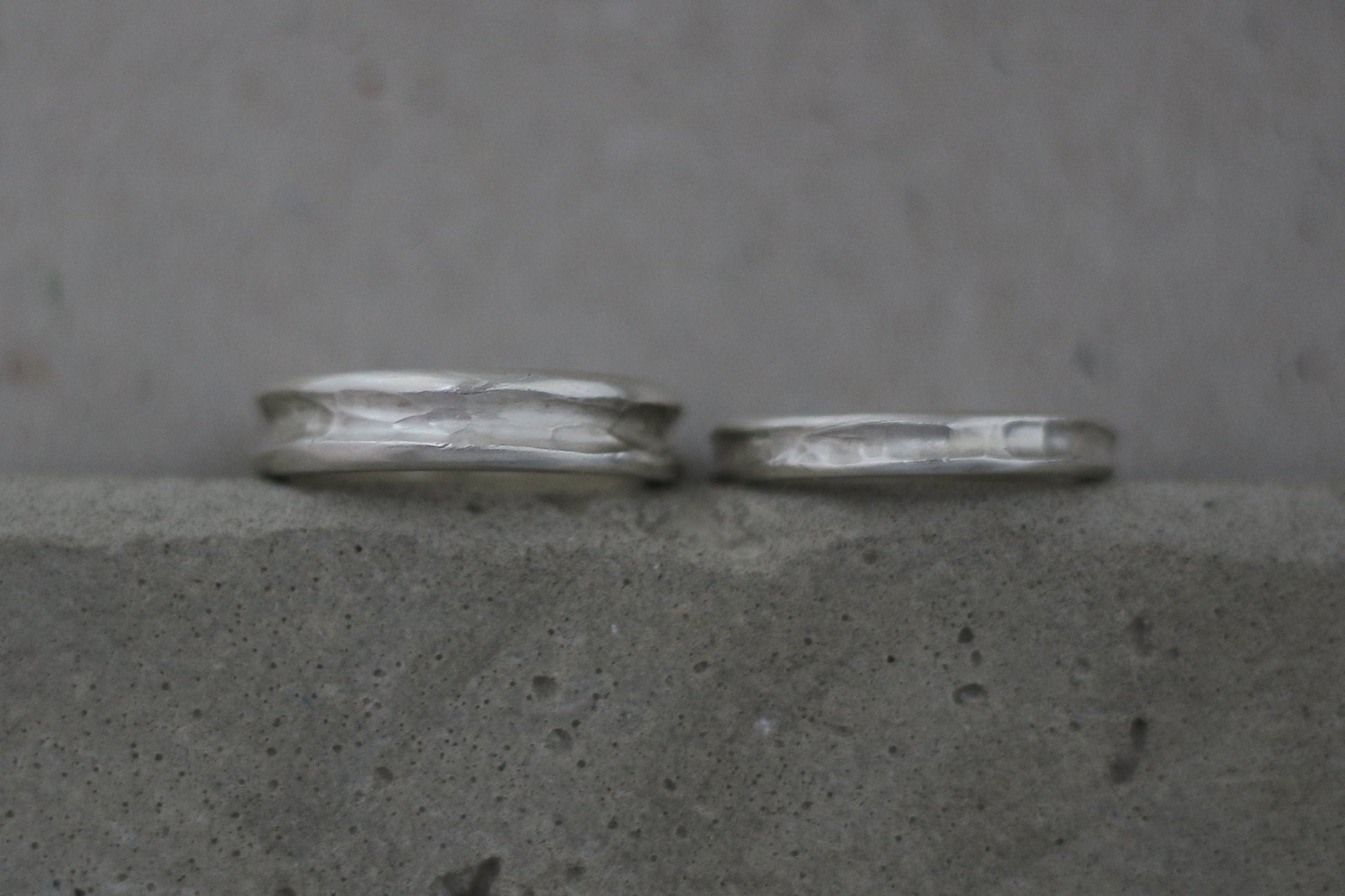 Silberring | Männerring | schlicht und organisch - Goldschmiede Miret