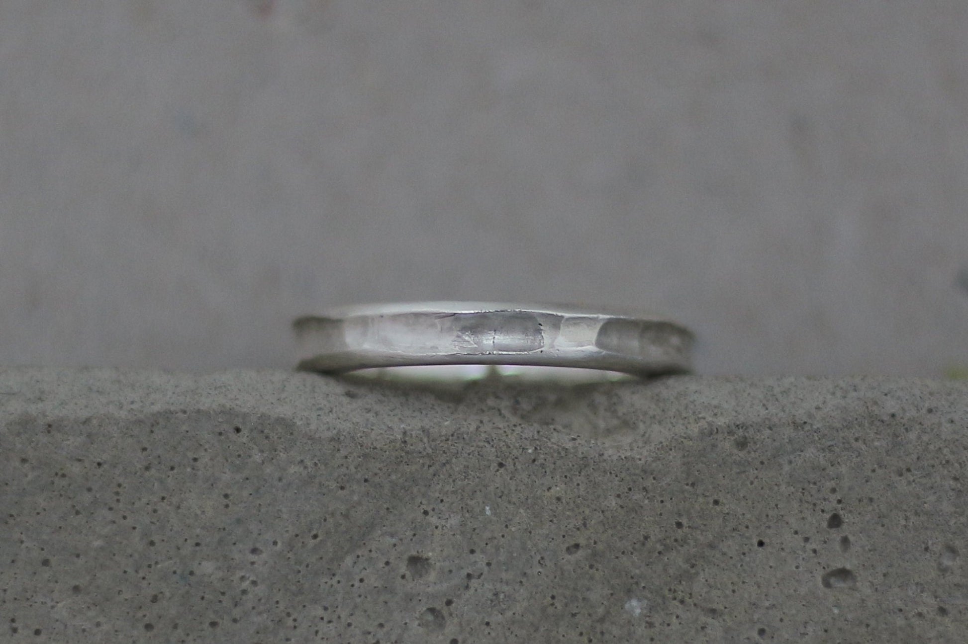 Silberring | Männerring | schlicht und organisch - Goldschmiede Miret