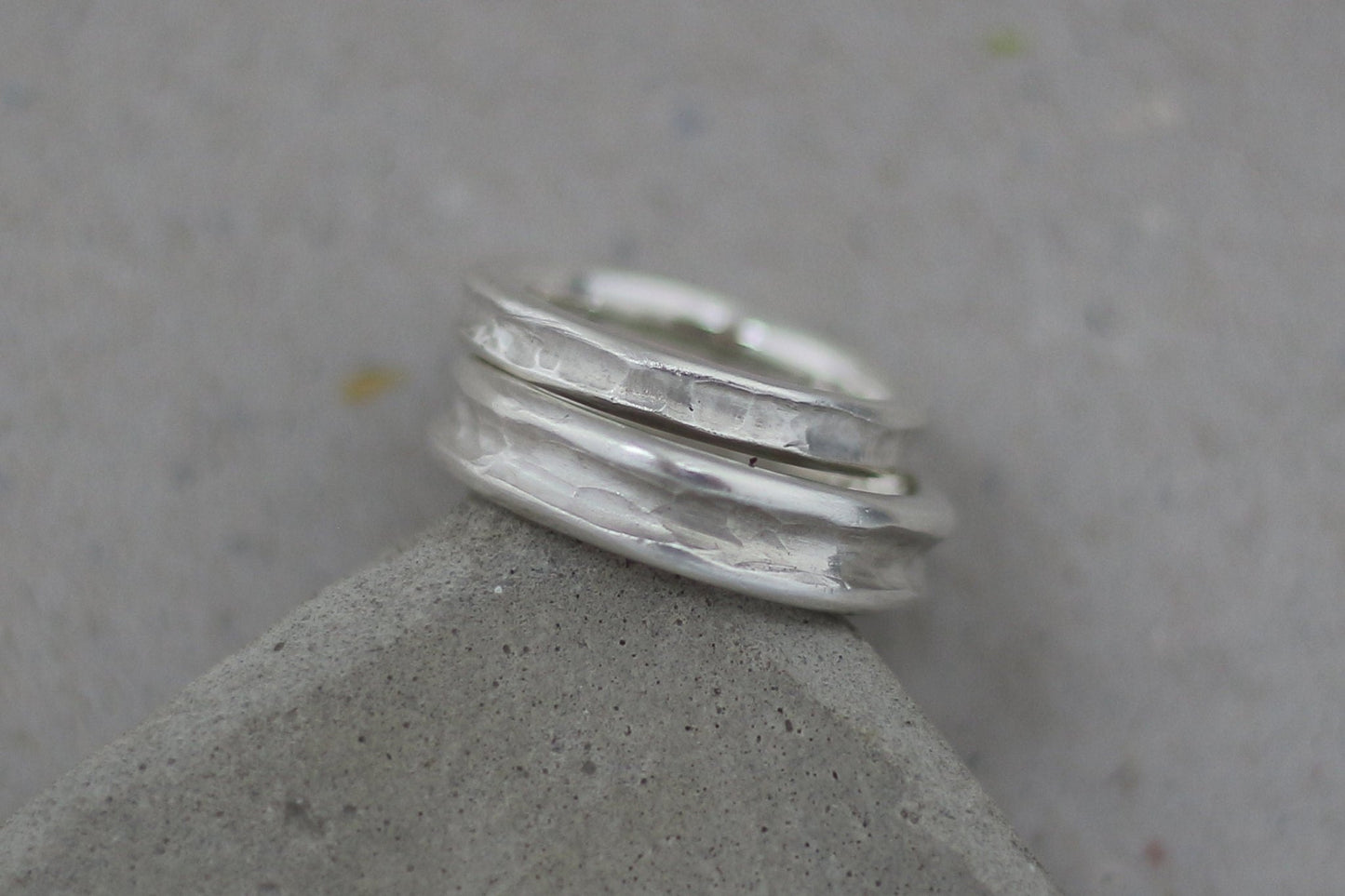 Silberring | Männerring | schlicht und organisch - Goldschmiede Miret