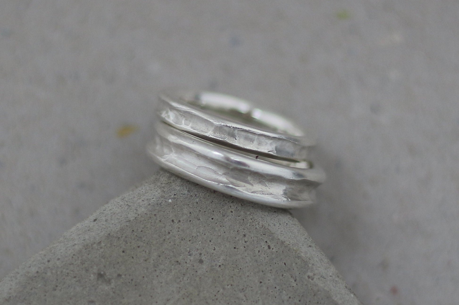 Silberring | Männerring | schlicht und organisch - Goldschmiede Miret