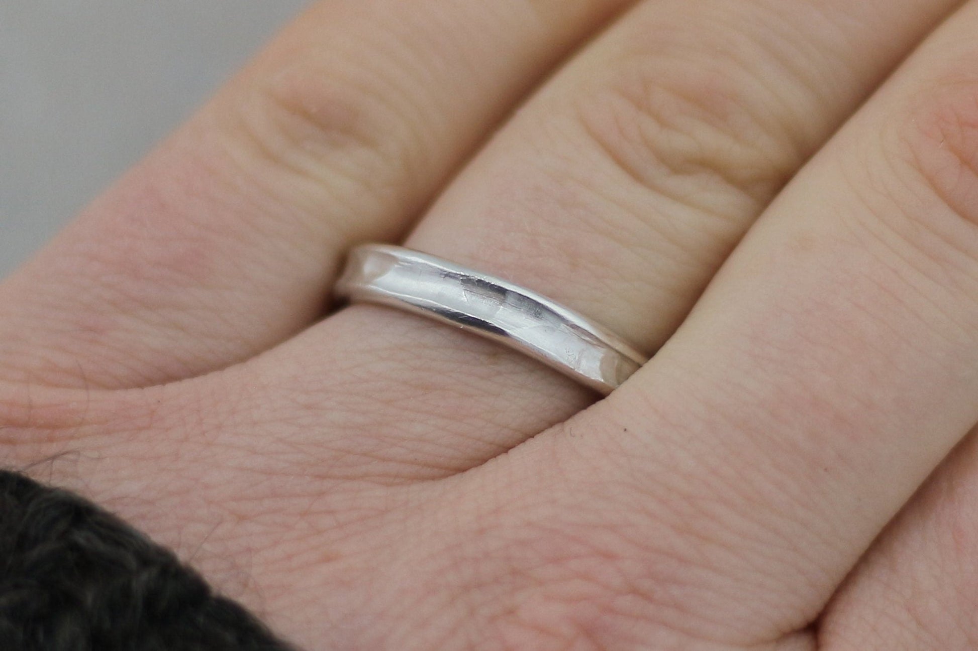 Silberring | Männerring | schlicht und organisch - Goldschmiede Miret